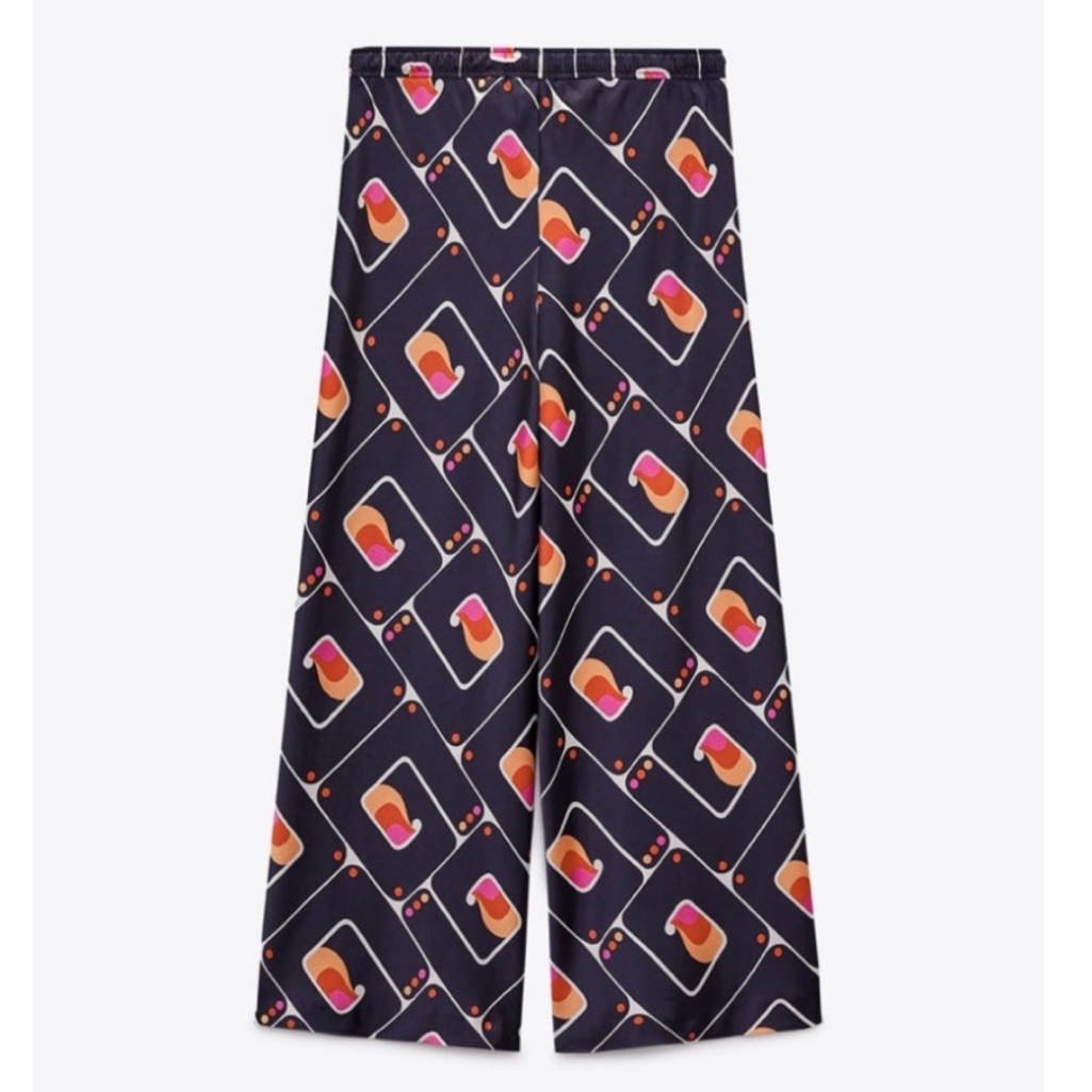 Zara Geometric Print Pants